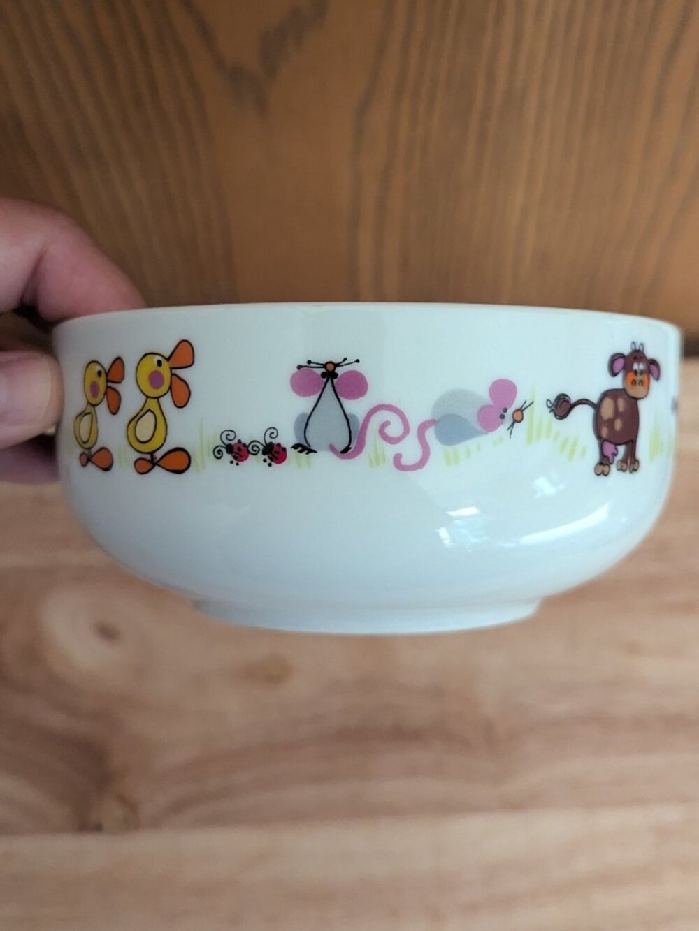 Noah's Ark Ceramic Bowl George Good Japan Children's Cereal Icecream Bowl - Picture 3 of 8
